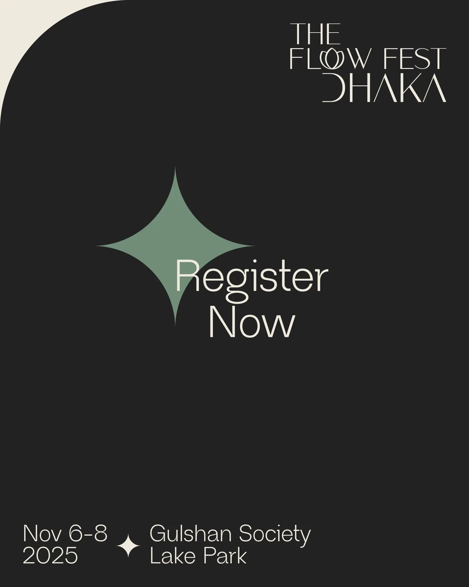Register for Flow Fest 2025 Dhaka - The Flow's biggest celebration in Bangladesh
