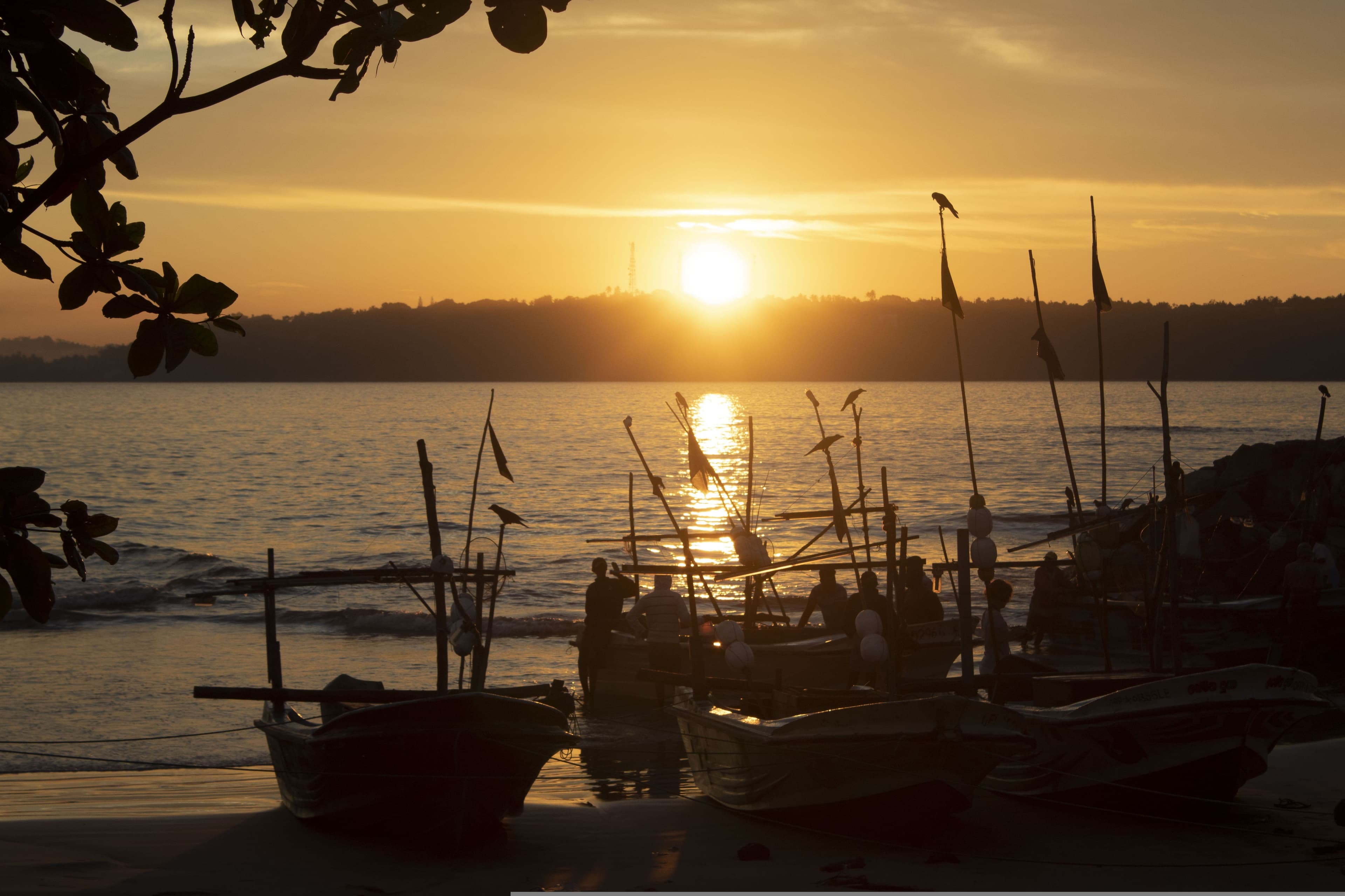 Beautiful coastal landscape of Colombo, Sri Lanka with ancient fort and turquoise waters