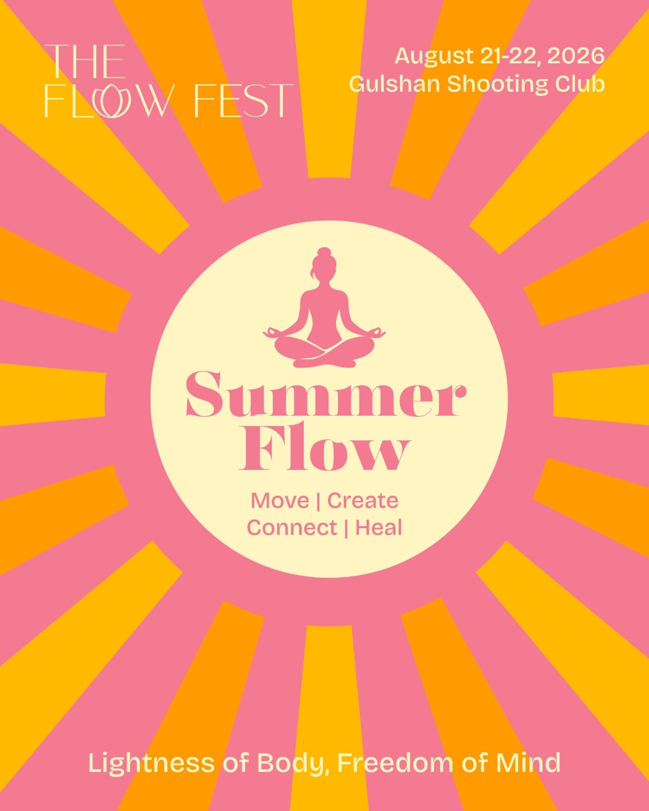 The Flow Fest Summer Flow 2026 poster 2