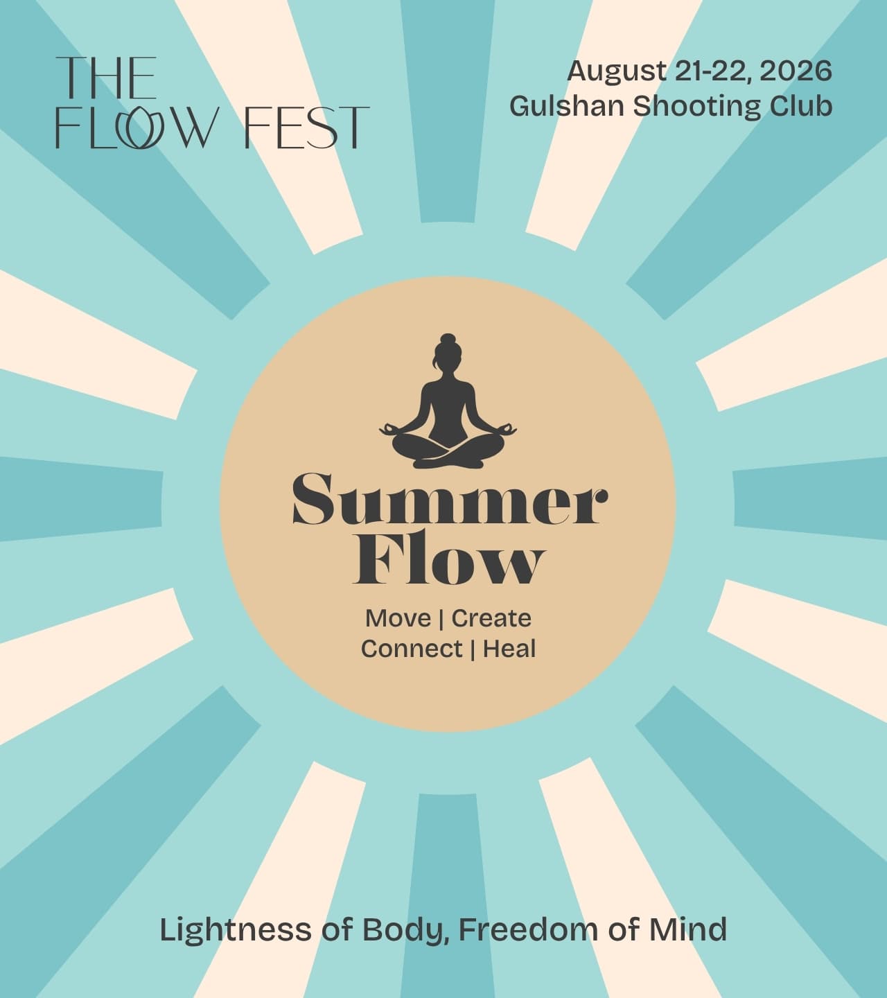 The Flow Fest Summer Flow 2026 poster 2